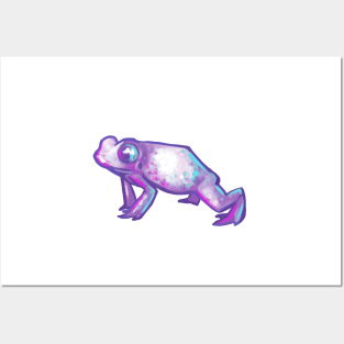 Pastel Frog Posters and Art
